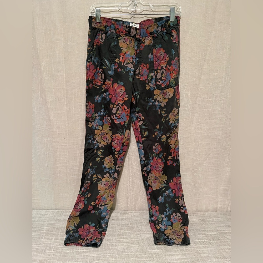 Nicole Miller Floral Joggers